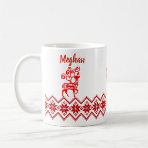 Mug Nordique Deer Christmas