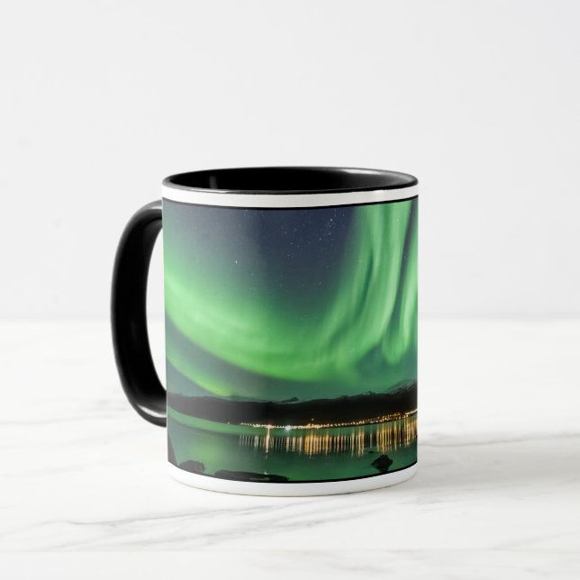 Mug Northern Lights Norvège (Devant gauche)