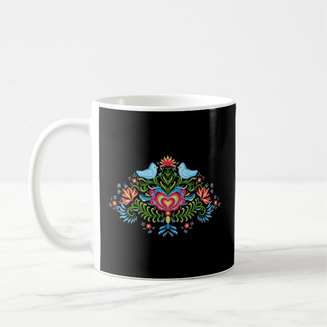 Mug Norvège scandinave rousel Norvège (Gauche)