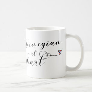 Mug Norvégien À Heart Mug, Norvège