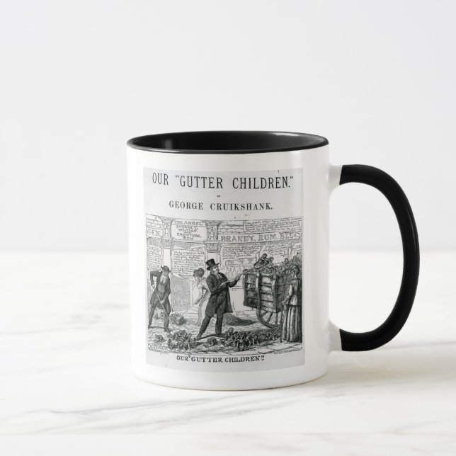 Mug Nos enfants de gouttière, 1869 (Droite)