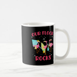 Mug Nos Flock Rocks Flamant rose Correspondant Vacance