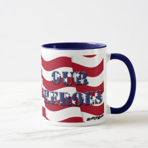 Mug Nos héros - Ajouter votre photo