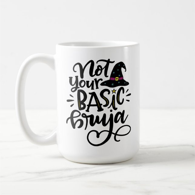 Mug Not Your Basic Bruja, Spanglish (Gauche)