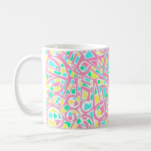 Mug Notes de musique Abstraite cool et colorée