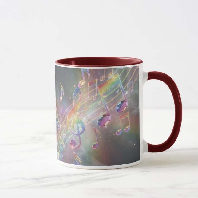 Mug Notes de Pitch Design Moderne (Droite)