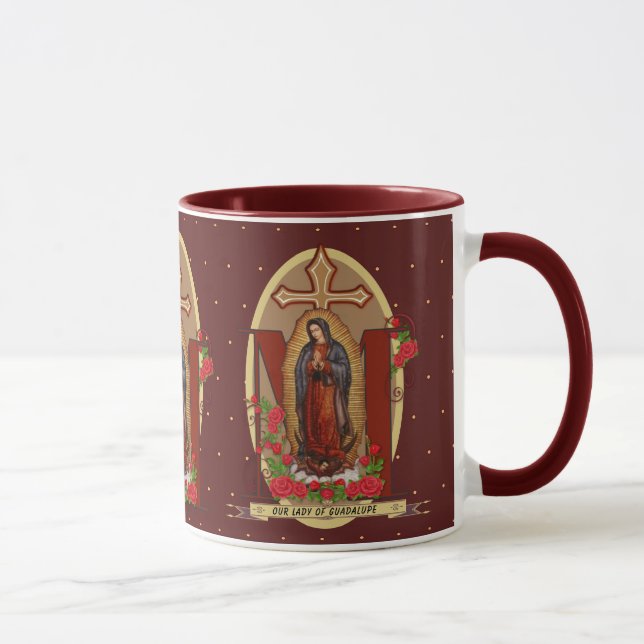 Mug Notre Dame de Guadalupe Père Noël Maria Vierge esp (Droite)