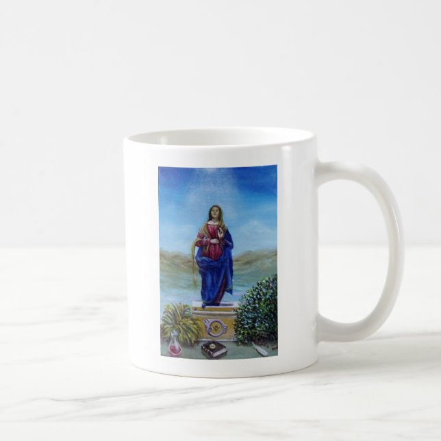 Mug NOTRE DAME DE LA LUMIÈRE Vierge de l'Immaculée Con (Droite)