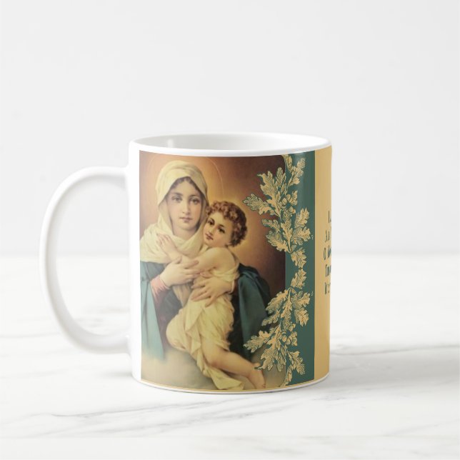 Mug Notre-Dame de Schoenstatte Vierge Marie Religieuse (Gauche)