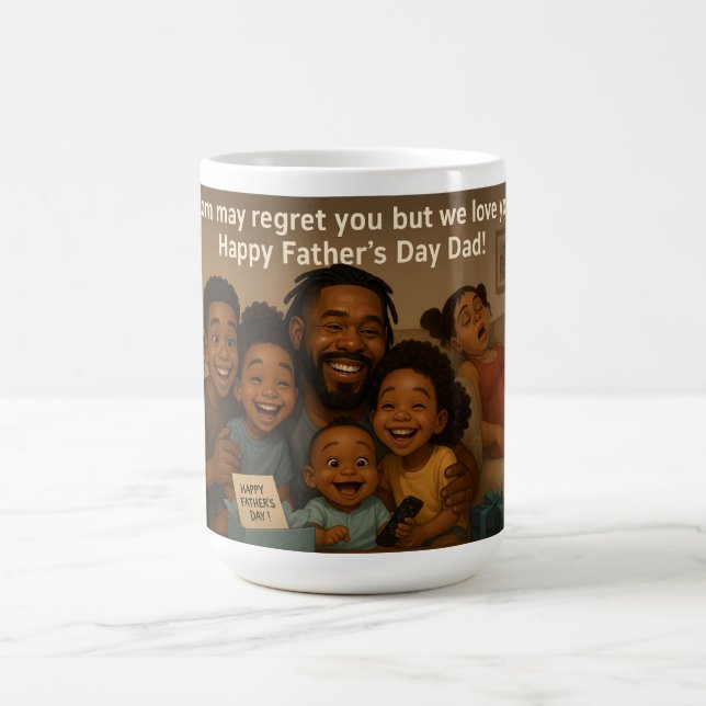 Mug Notre père est le meilleur. Aucun regret (Centre)