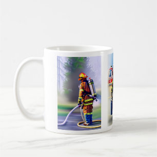 Mug Notre pompier, notre héros