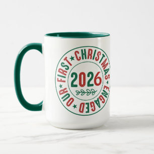 Mug Notre premier Noël a fait des fêtes de café