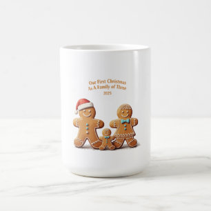 Mug Notre premier Noël en famille de trois 2025 Ging