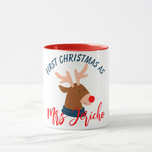 Mug Notre premier Noël en tant que M. et Mme Newlyhed