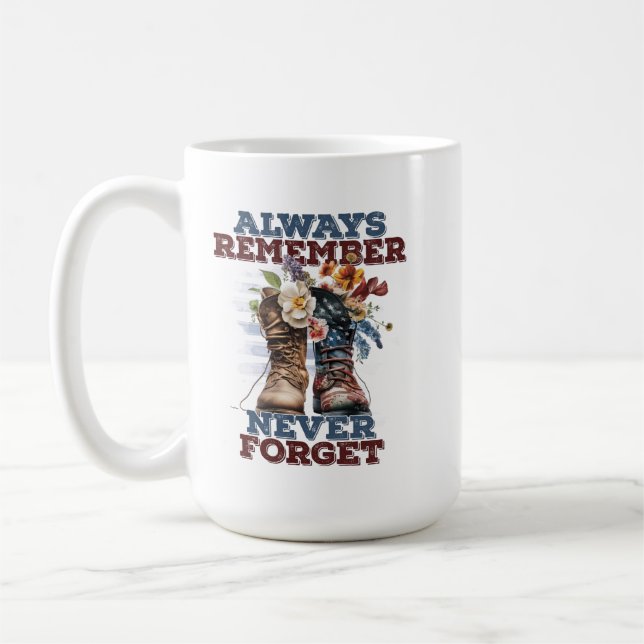 Mug N'oubliez jamais de ne jamais oublier la journée c (Gauche)