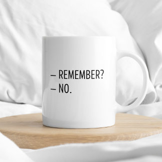 Mug N'oubliez pas de minimiser la typographie sarcasti