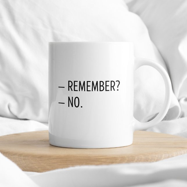 Mug N'oubliez pas de minimiser la typographie sarcasti (Créateur téléchargé)