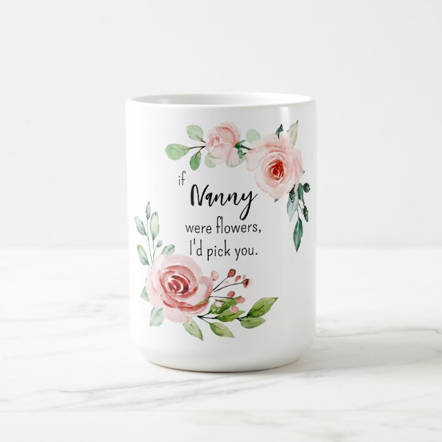 Mug Nounou fleur sauvage (Centre)