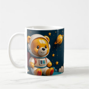 Mug Nounours Astronaute Brillante