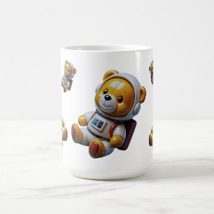 Mug Nounours de l'espace flottant