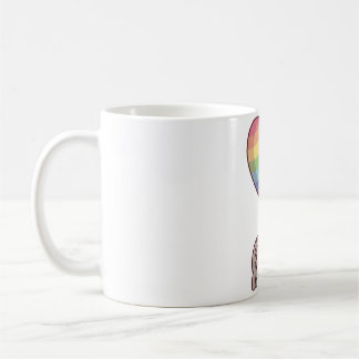 Mug Nounours Koala et Ballon Arc-en-Ciel