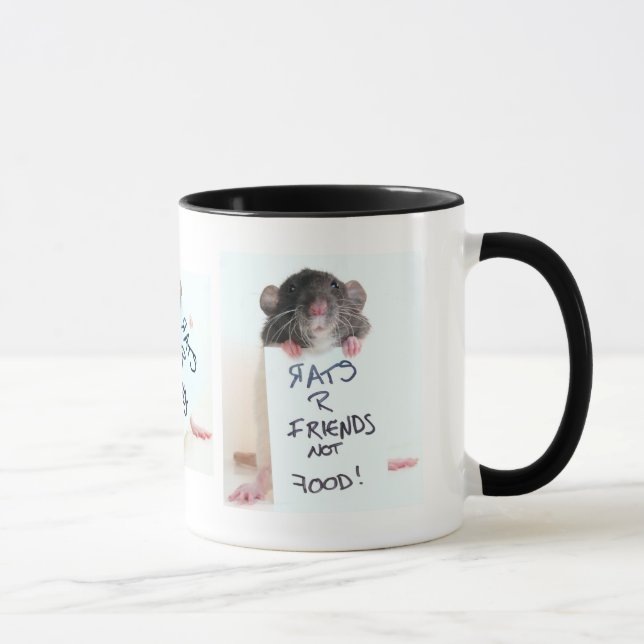 Mug Nourriture 2 d'amis des rats R pas (Droite)