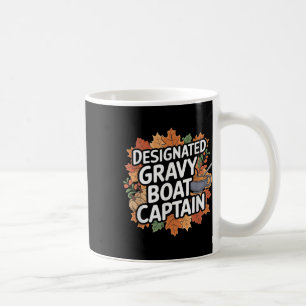 Mug Nourriture drôle de Thanksgiving - Capitaine de la