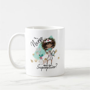 Mug Nourriture superpuissance Afrique-Amérique masque 