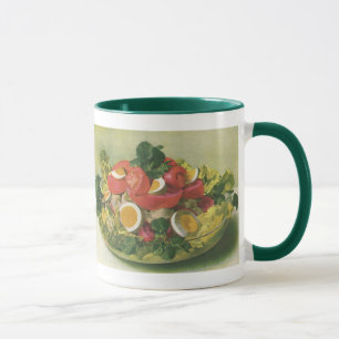 Mug Nourriture vintage, Salade Bio Mélange Vert Mesclu