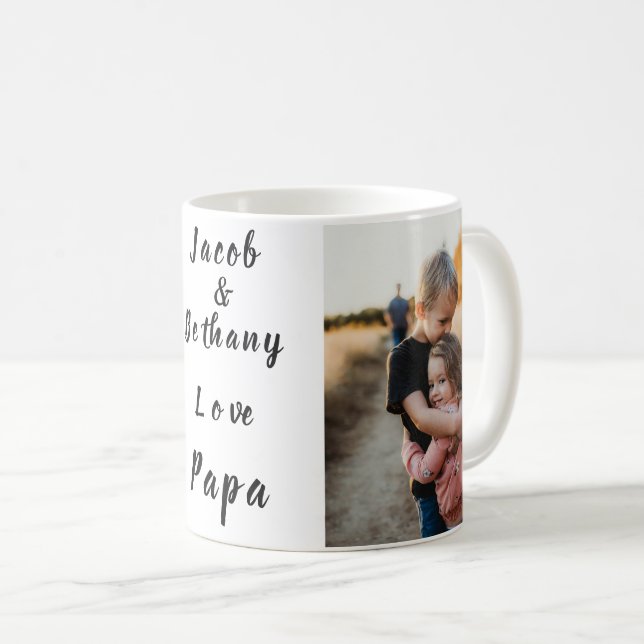 Mug Nous aimons Papa (Devant droit)