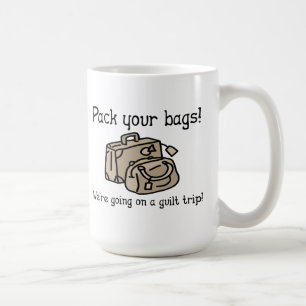 Mug Nous allons faire un voyage de culpabilité drôle M