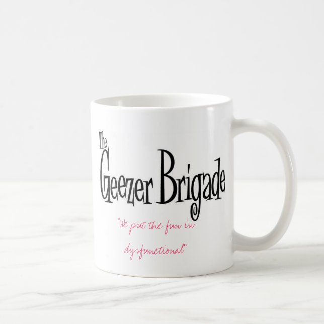 Mug "Nous avons mis l'amusement dans dysfonctionnel " (Droite)