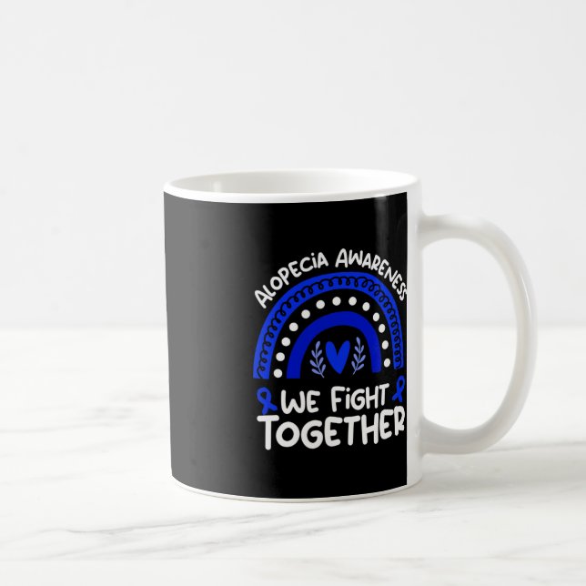 Mug Nous combattons ensemble Alopécie Sensibilisation  (Droite)
