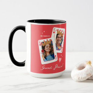 Mug Nous faisons une super paire de Saint-Valentin pho