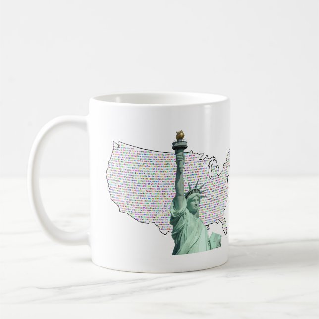 Mug Nous, le peuple des États-Unis (Gauche)