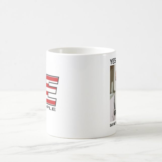 Mug Nous logo, oui nous pouvons attaquer (Centre)