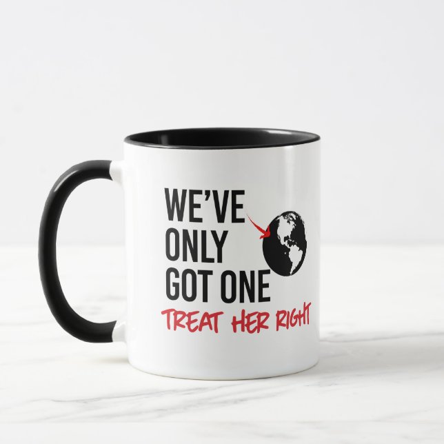Mug Nous n'avons qu'une seule terre (Gauche)