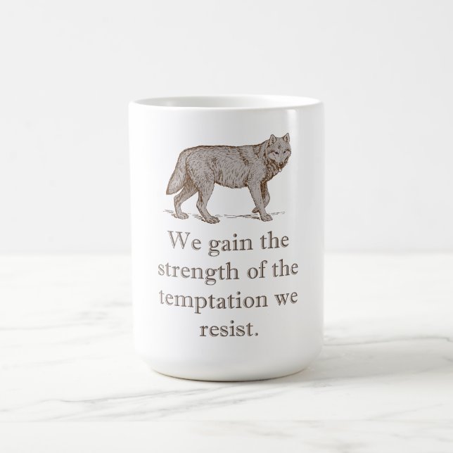 Mug Nous Obtenons La Force (Centre)