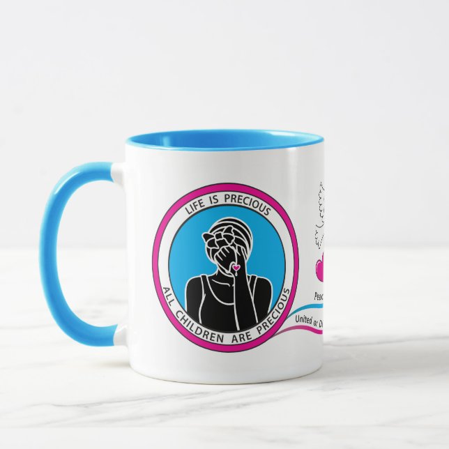 Mug Nous Pleurons Tous Le Même 2 Rose_ (Gauche)