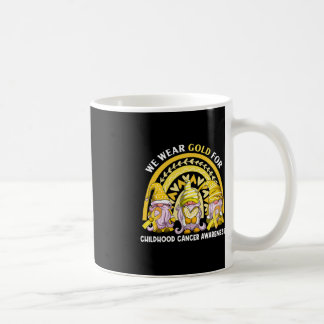 Mug Nous Portons De L'Or Pour L'Enfance Cancer Sensibi