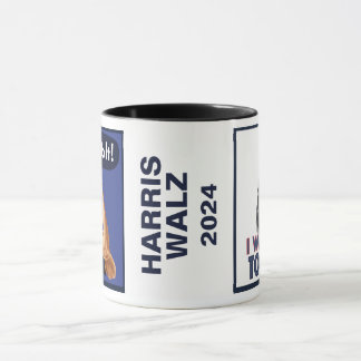 Mug Nous pouvons le faire -Kamala / Je veux que vous s