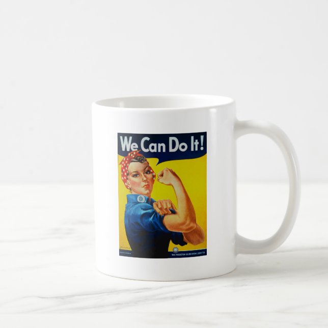 Mug Nous pouvons le faire Rosie le Riveter (Droite)