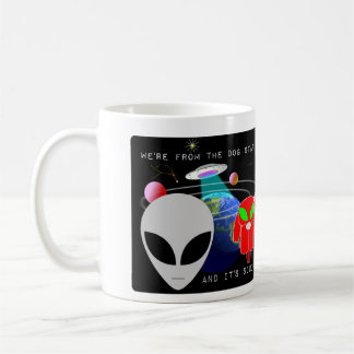 Mug Nous sommes de l'étoile de chien, et c'est Sirius.
