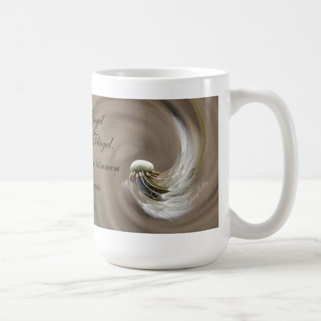 Mug "Nous sommes des anges" par mysteryella (Droite)