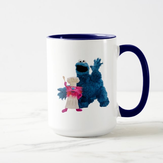 Mug Nous sommes des gourmands | Pose classique (Droite)