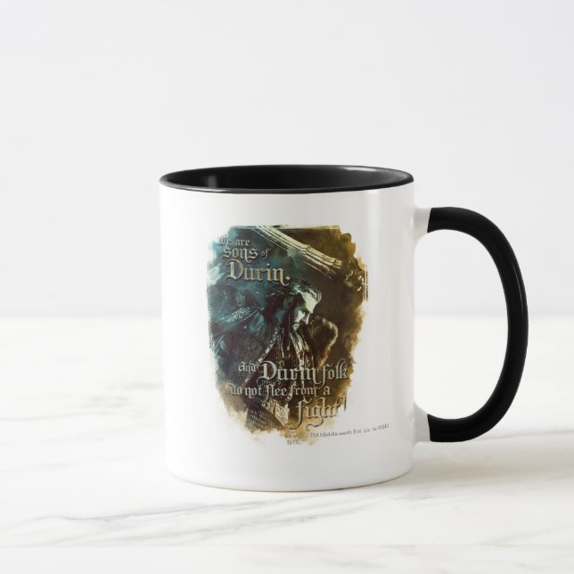 Mug Nous Sommes Fils De Durin (Droite)