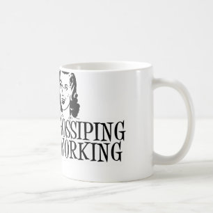 Mug Nous sommes ne bavardant pas nous sommes la mise