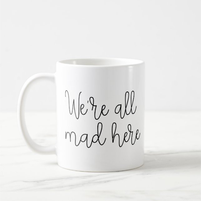 Mug Nous sommes tous en colère ici (Gauche)