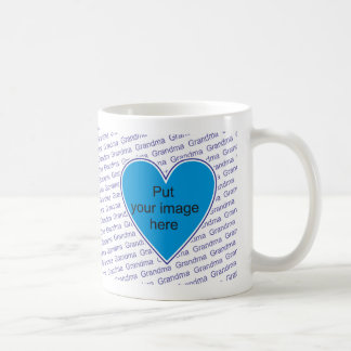 Mug Nous vous aimons grand-maman - personnalisez avec