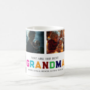 Mug Nous Vous Aimons Grand-Mère Personnalisé 6-Photo